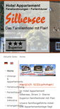 Mobile Screenshot of hotel-silbersee.de